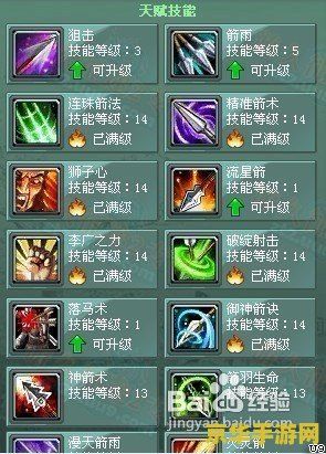 征途弓箭手技能加点 征途弓箭手技能加点攻略：打造无敌远程输出