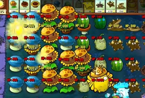 pvz杂交版迷你游戏植物僵尸2过关方法