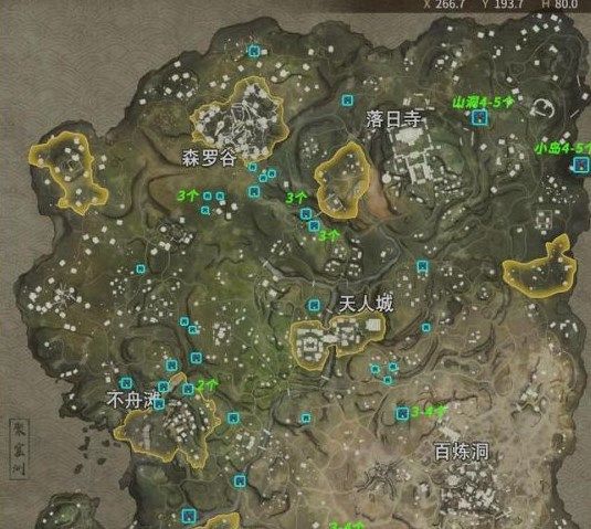 永劫无间手游萤火虫刷新点位置整理
