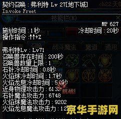 dnf召唤师技能 DNF召唤师技能详解