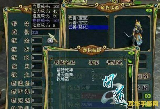 问道宠物飞升 问道宠物飞升：探索宠物成长的终极奥义