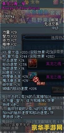 dnf2012年春节礼包 DNF 2012年春节礼包详解