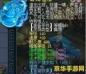 梦幻西游雷鸟人饰品 梦幻西游：雷鸟人饰品的神秘魅力与战斗加成