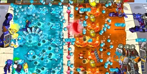 PVZ杂交版益智模式冰火两重天过关攻略详解