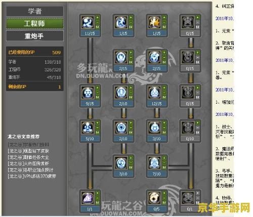龙之谷学者技能加点 龙之谷学者技能加点策略