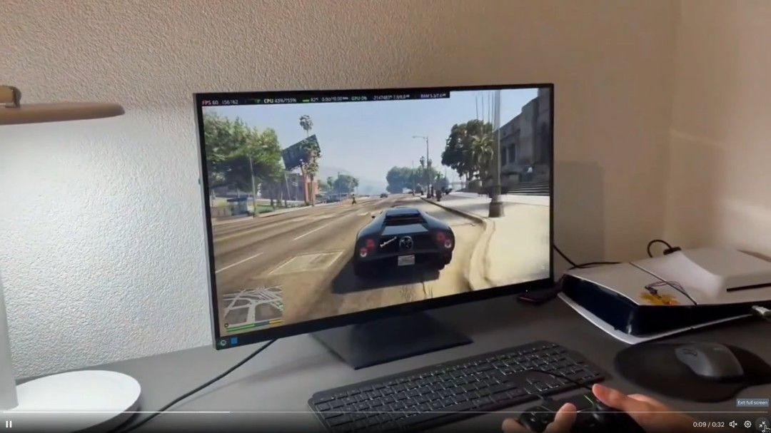 大神让PS5成功运行Linux 光追2K游玩《给他爱5》