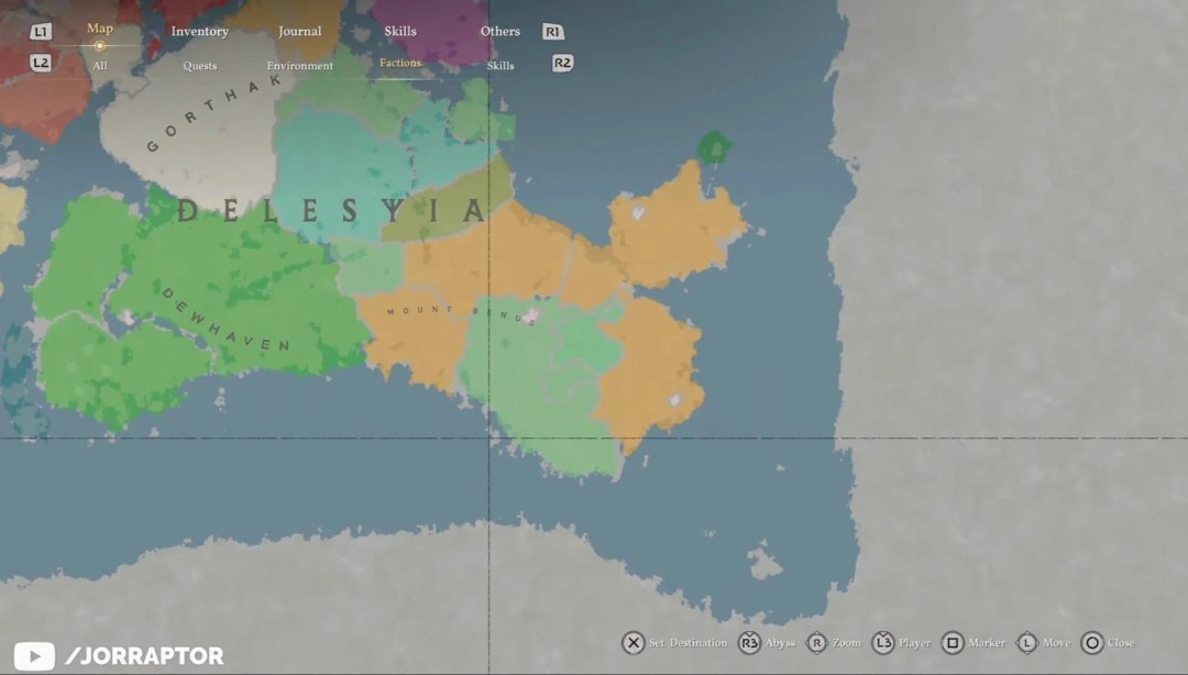 《红色沙漠》地图曝光 随机事件、隐藏boss应有尽有！