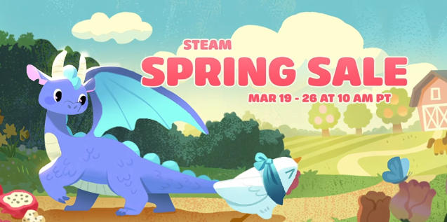 Steam春促正式开启！海量游戏史低