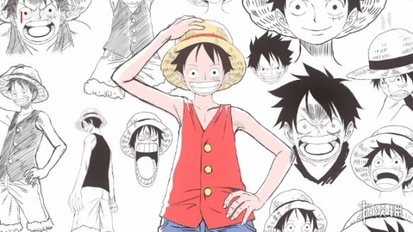 《海贼王》动画重制版新物料：角色设计稿/概念图公开