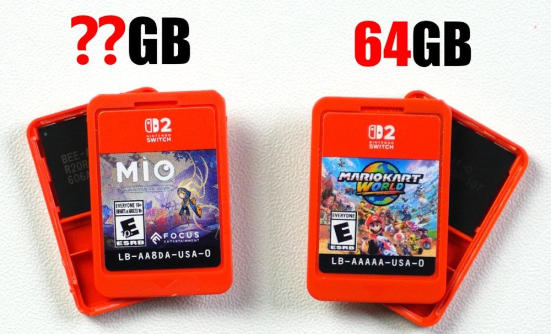 外网大神硬核拆解 Switch2 卡带，小容量卡带普及在即