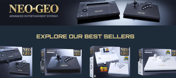 SNK经典主机NEOGEO AES+复刻回归 11月12日上市