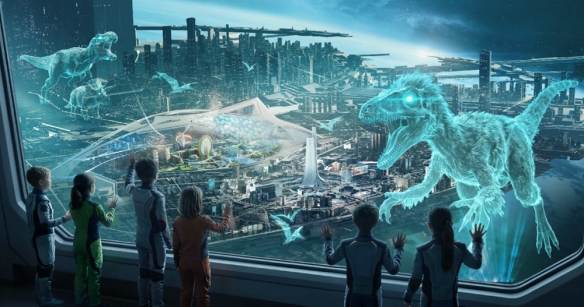 双界梦幻联动！《星际猎人》牵手中华恐龙园，地球日活动来袭