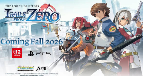 《零之轨迹》《碧之轨迹》秋季登陆PS5和Switch2 支持4K+120帧和鼠标操作