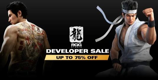 如龙工作室开启Steam特卖！《如龙》系列低至2.5折