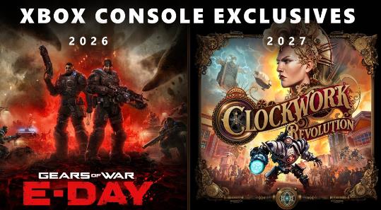 《战争机器：事变日》《发条革命》确认Xbox主机独占 不再登陆PS5