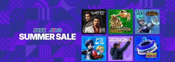世嘉ATLUS开启Steam2026夏季特卖 最高折扣85%！