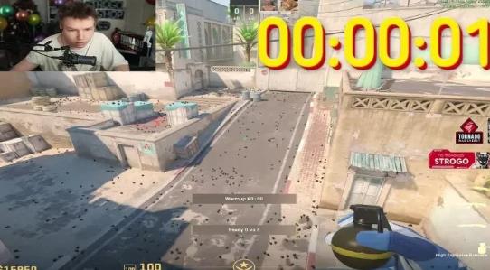 Oh my pcccccc！俄罗斯博主测试《CS2》10万颗手雷连锁爆炸效果把自己的电脑也炸