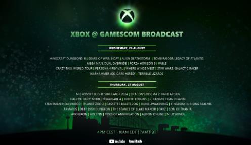 Xbox公布科隆展直播阵容：《神鬼寓言》领衔30余款作品