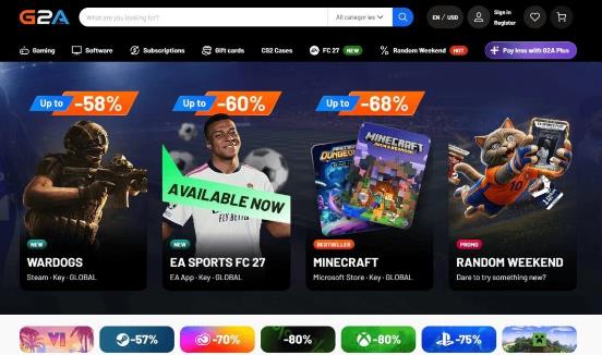 G2A.COM调查《侠盗猎车手6》等大作购买偏好：38%选数字版 27%选光盘！